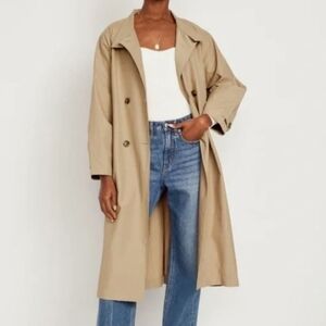 OLD NAVY - Tan Trench Coat w/ Belt - Size: XXL